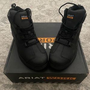 Ariat steel toe work boots